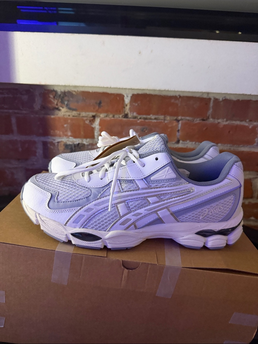 ASICS Gel NYC 2055 Glacier Grey NWT No Box - Picture 4 of 5